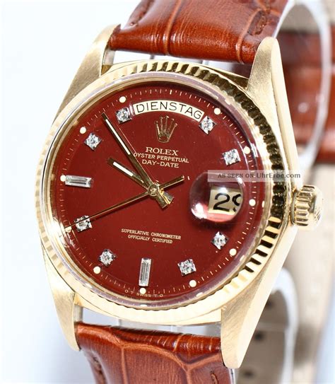 rolex uhren mit lederarmband|rolex armbanduhren.